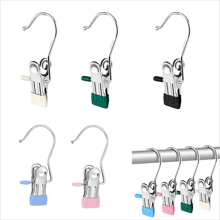 High Quality Laundry Hooks Clothes Pins and Hanging Clips Heavy Duty Clothespins and Hangers Hook Boot Hangers