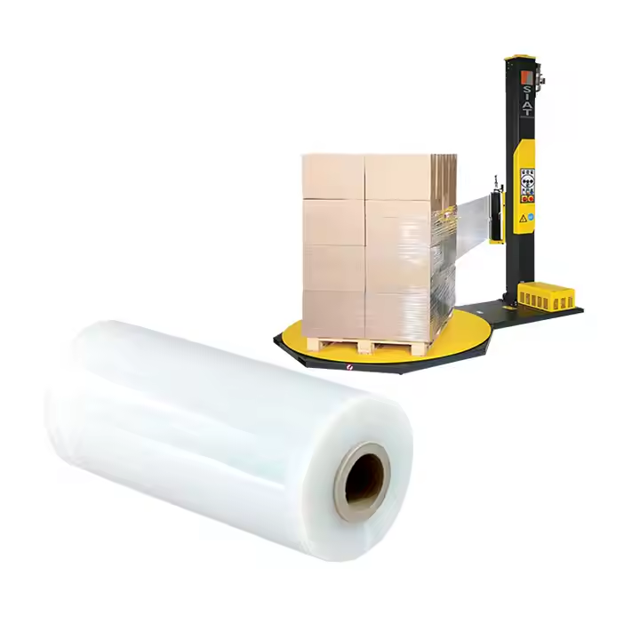 Factory Price Pallet Film Plastic Soft Packaging Film Lldpe Casting Transparent Package Carton Stretch Film Moisture Proof